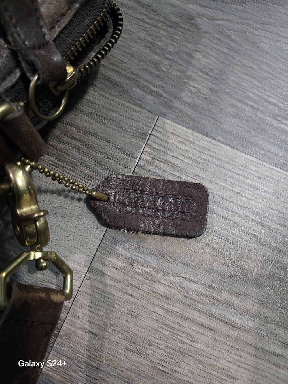 Vintage 1998 Coach Embassy Briefcase 5296 Brown Leather Laptop Bag - Made in USA - Picture 2 of 13